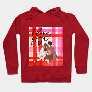 I love you Couple Tee Hoodie